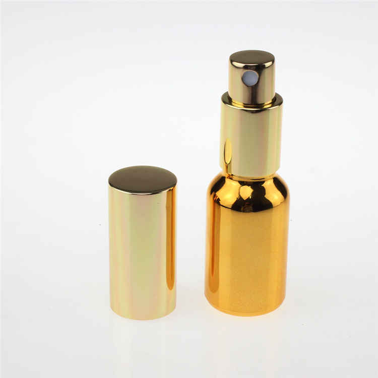 High-grade Fine Mist Glass Spray Bottle for Perfume,Golden PGH21 10ml 15ml 20ml 30ml 50ml 100ml Pump Bottle