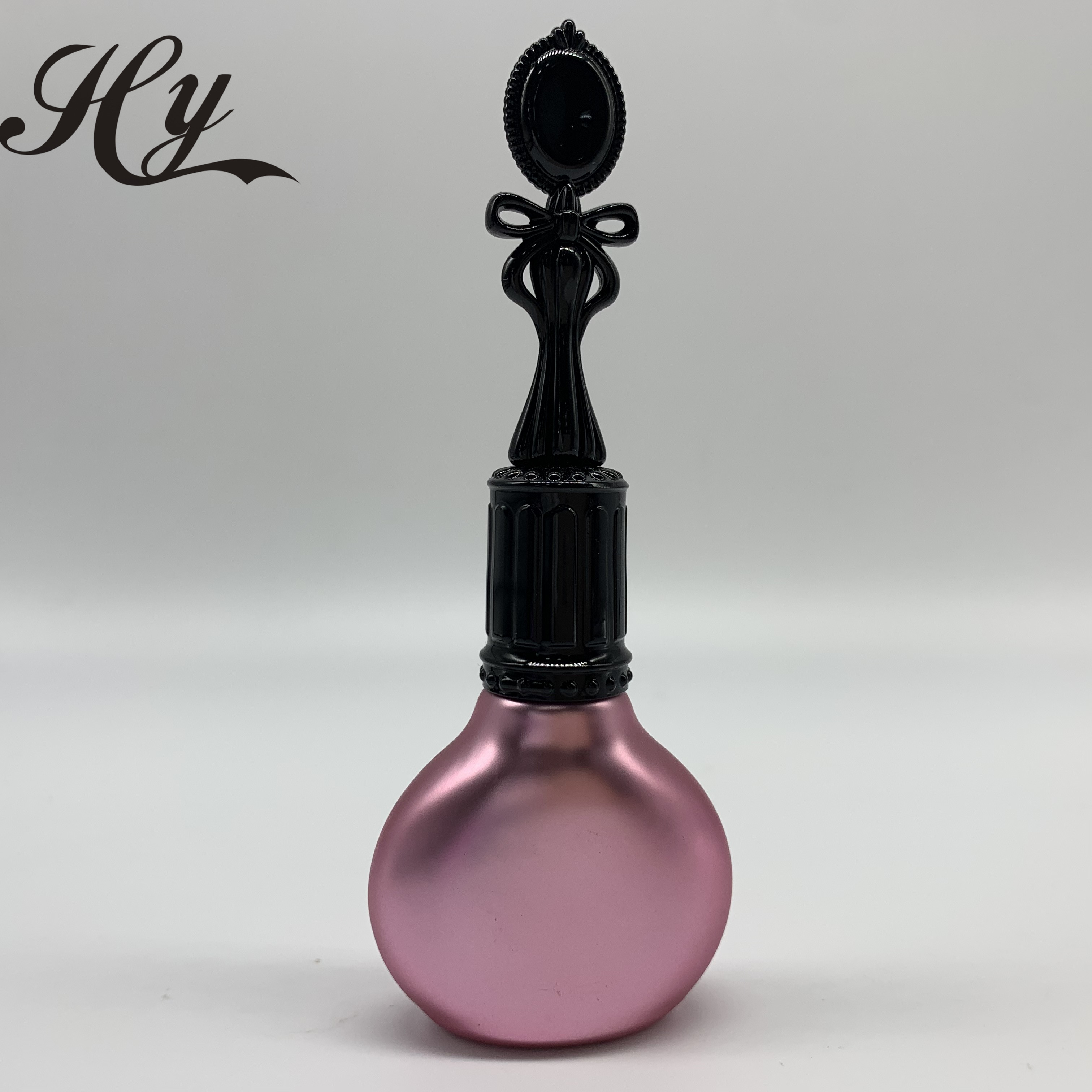 High-grade electroplating cosmetic 10ml 15ml nail polish glass bottle with brush