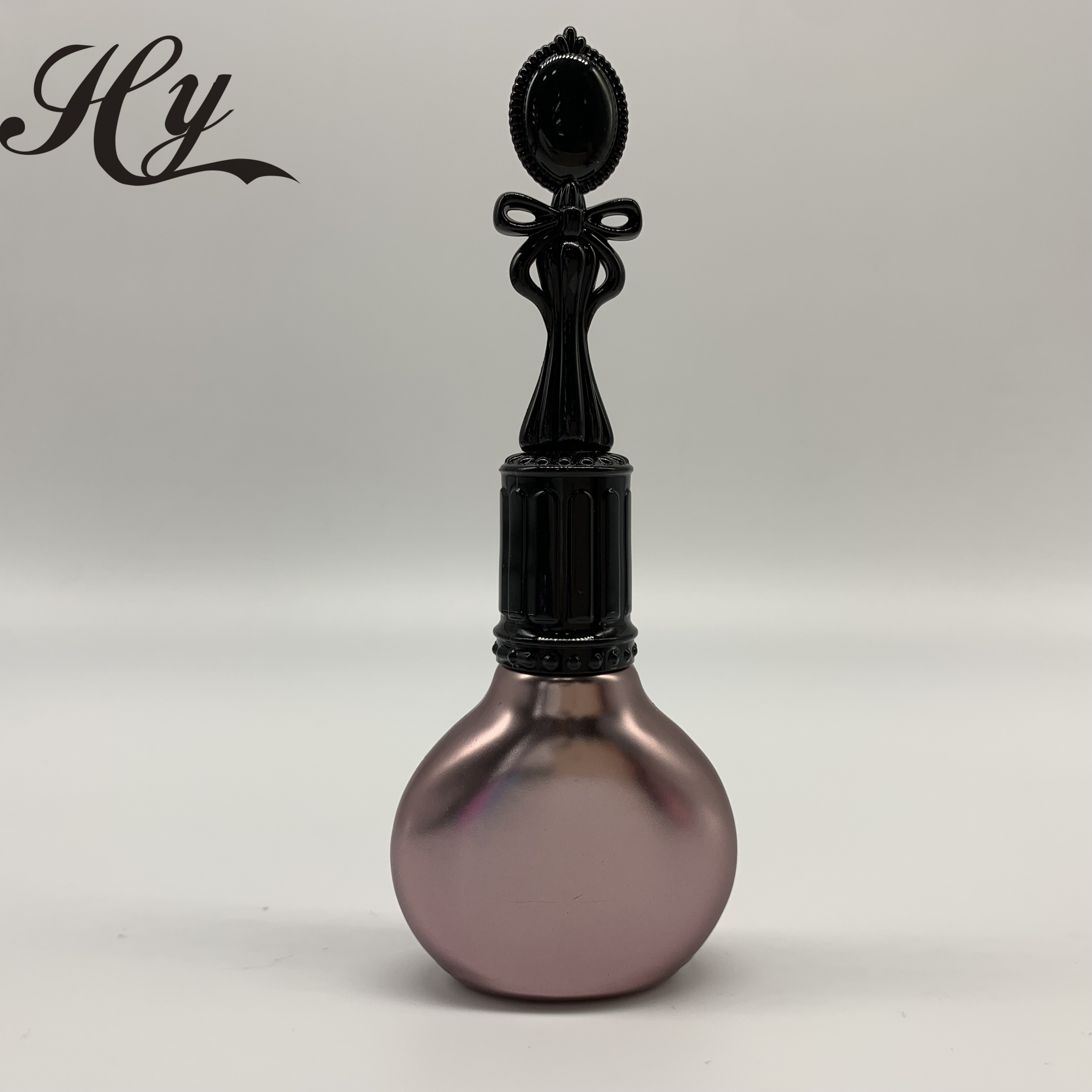 High-grade electroplating cosmetic 10ml 15ml nail polish glass bottle with brush