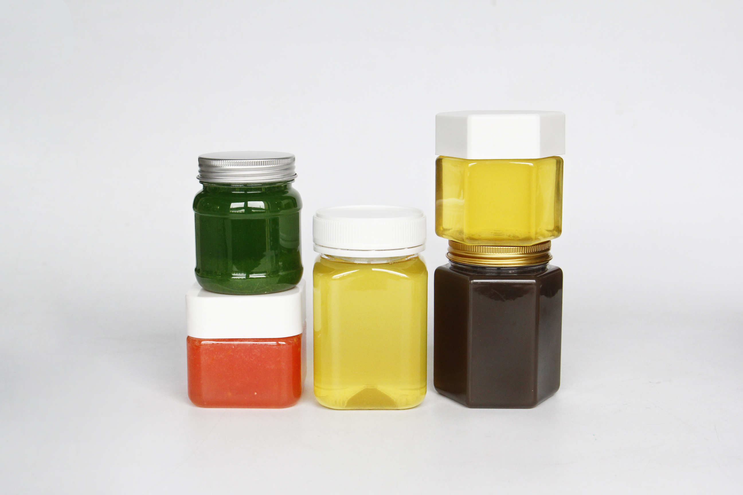 High-grade plastic Sealed Jar Honey Jars Suppliers Jam Canned Bottle Plastic Bottle