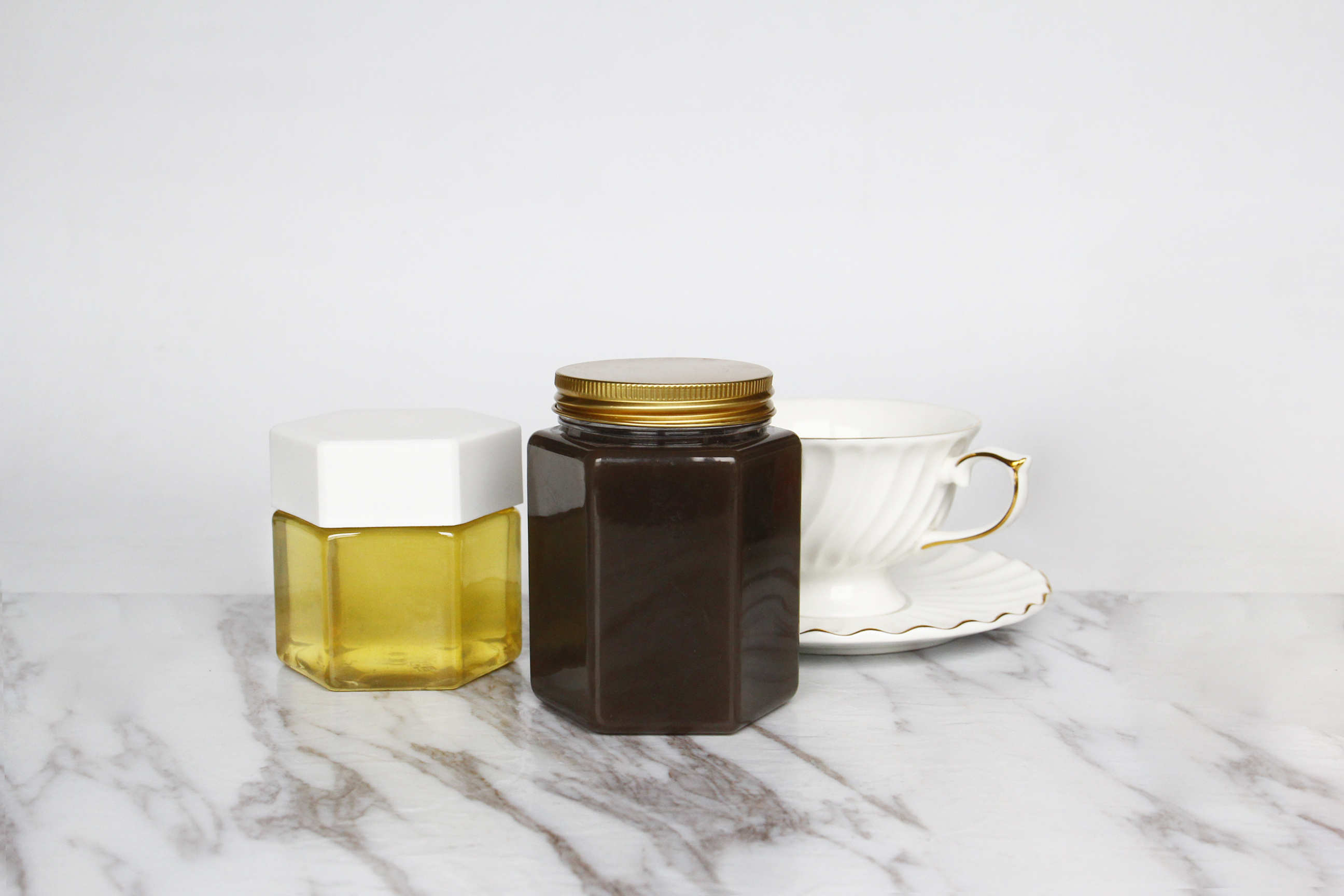 High-grade plastic Sealed Jar Honey Jars Suppliers Jam Canned Bottle Plastic Bottle