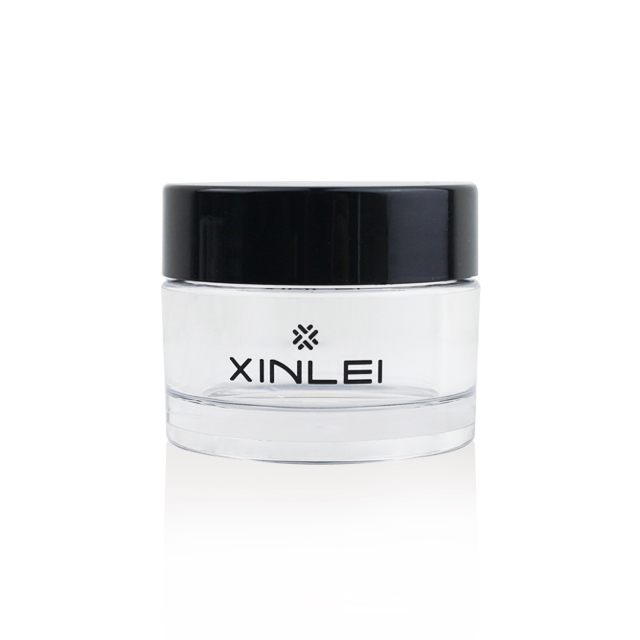 High quality 1 oz jar plastic 30g PETG round cream jar lip scrub container also for lip balm BPA free