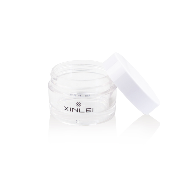 High quality 1 oz jar plastic 30g PETG round cream jar lip scrub container also for lip balm BPA free
