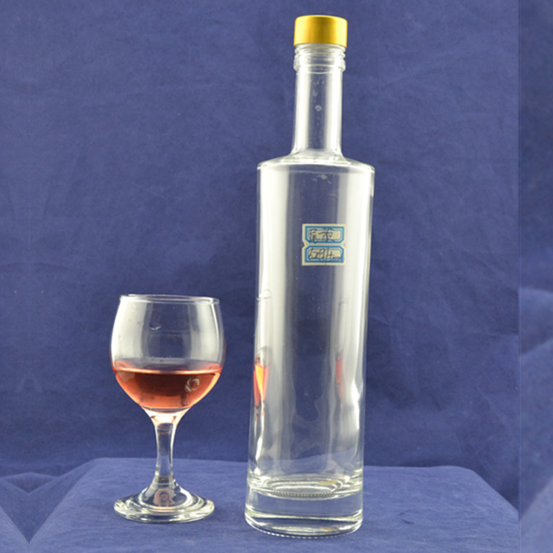 High quality 1000ml 700ml Jack Daniels Label whisky Bottles wine spirit vodka whisky Glass Bottle wholesale