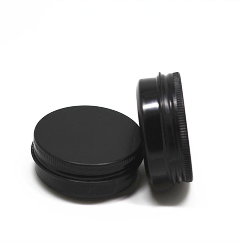 High quality 100ml 80ml 60ml 50ml 30ml 5ml color gold aluminium jar for cosmetic