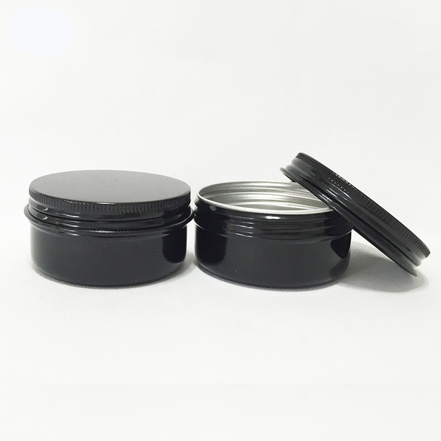 High quality 100ml 80ml 60ml 50ml 30ml 5ml color gold aluminium jar for cosmetic