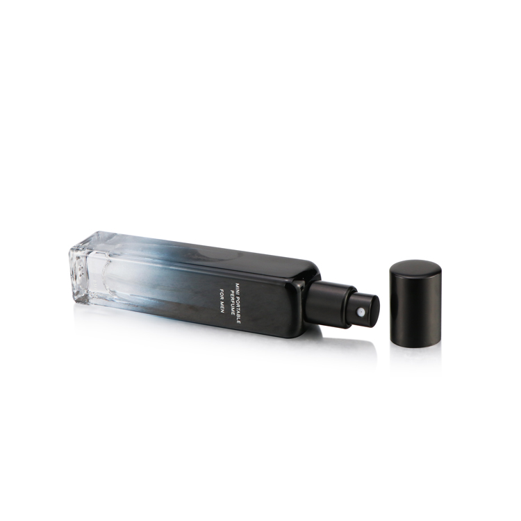 High quality 10ml 20ml 30ml empty thick based spray perfume glass bottle with fine mist pump