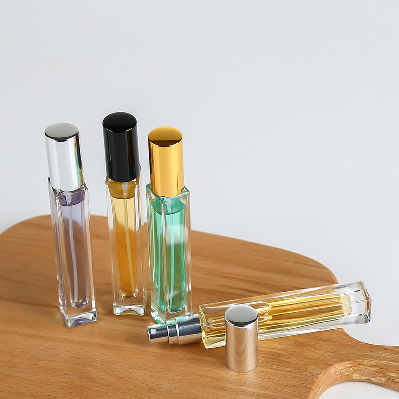High quality 10ml cosmetic Empty bottle spray perfume bottle portable perfume glass bottle
