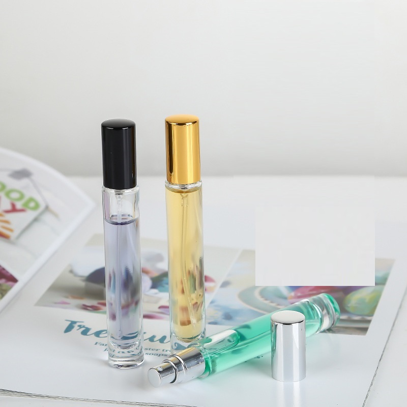 High quality 10ml cosmetic Empty bottle spray perfume bottle portable perfume glass bottle