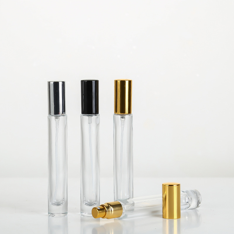High quality 10ml cosmetic Empty bottle spray perfume bottle portable perfume glass bottle