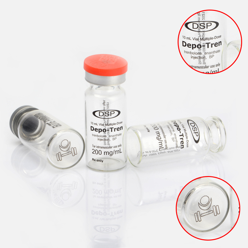 High quality 10ml glass bottle 10ml glass vial steroids labels 10ml vial
