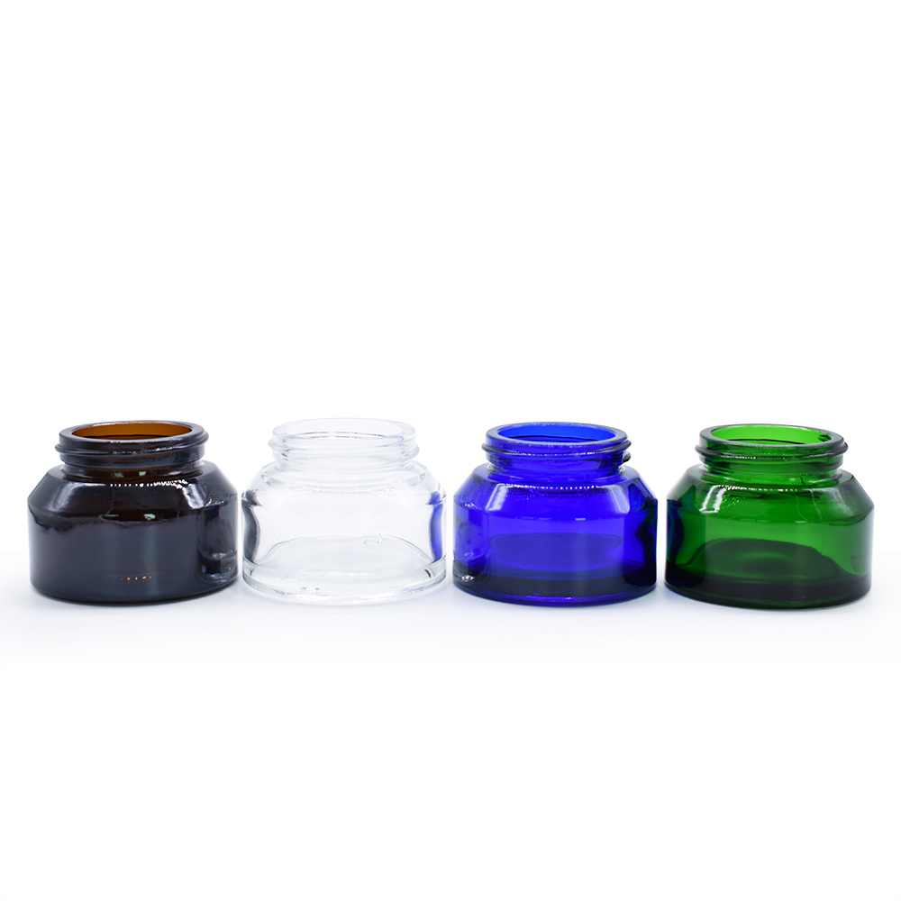 High quality 15G 30G 50G Cosmetic glass jar for cream