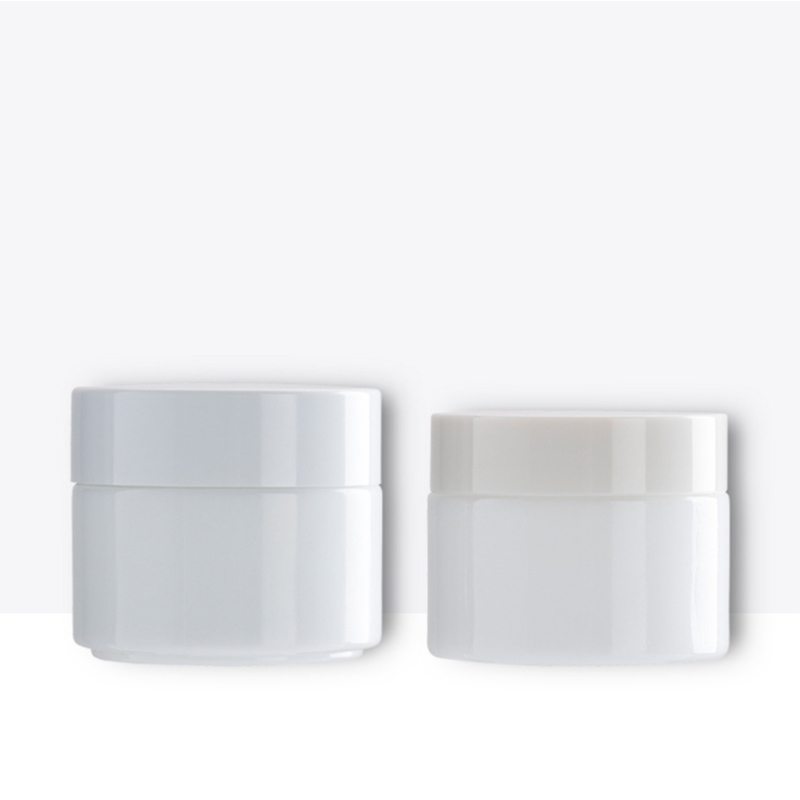 High quality 15g empty glass cream packaging bottle cosmetic jar for face cream