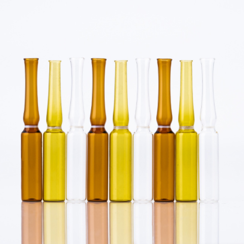 High quality 1ml 2ml 3ml 5ml 10ml empty pharmaceutical glass ampoules for injection confirmed with YBB/ISO Standard