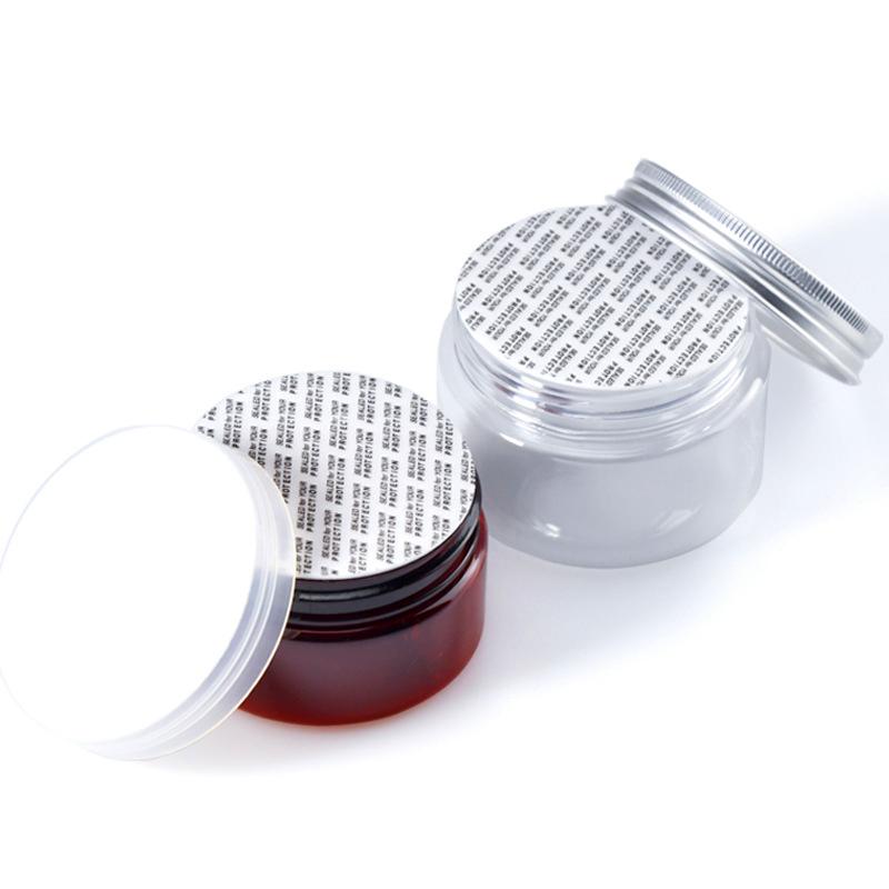 High quality 30ml 50ml 80ml 100ml PET plastic jars with lid