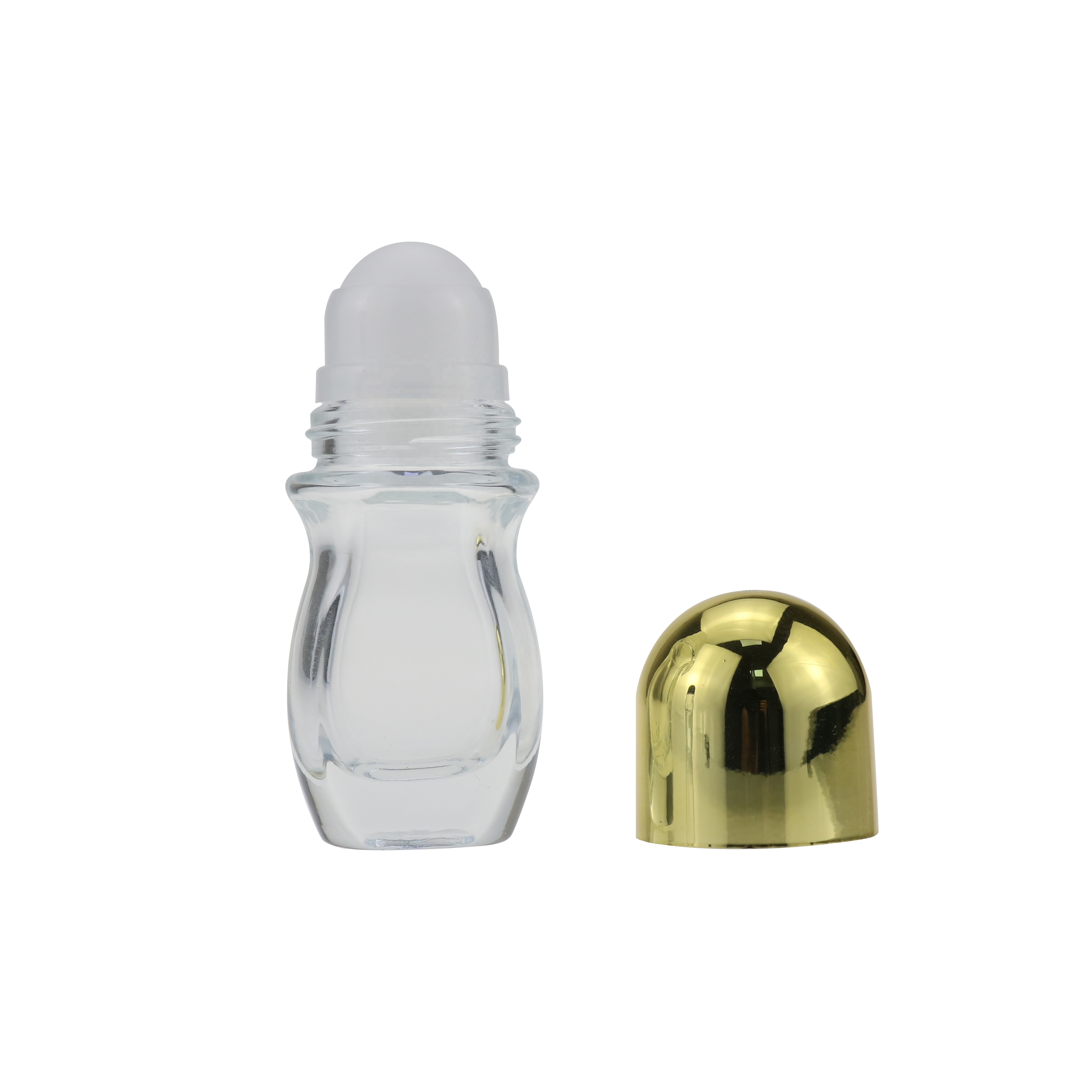 High quality 30ml 50ml roller deodorant glass bottles serum /perfume /essential oil bottle for packaging