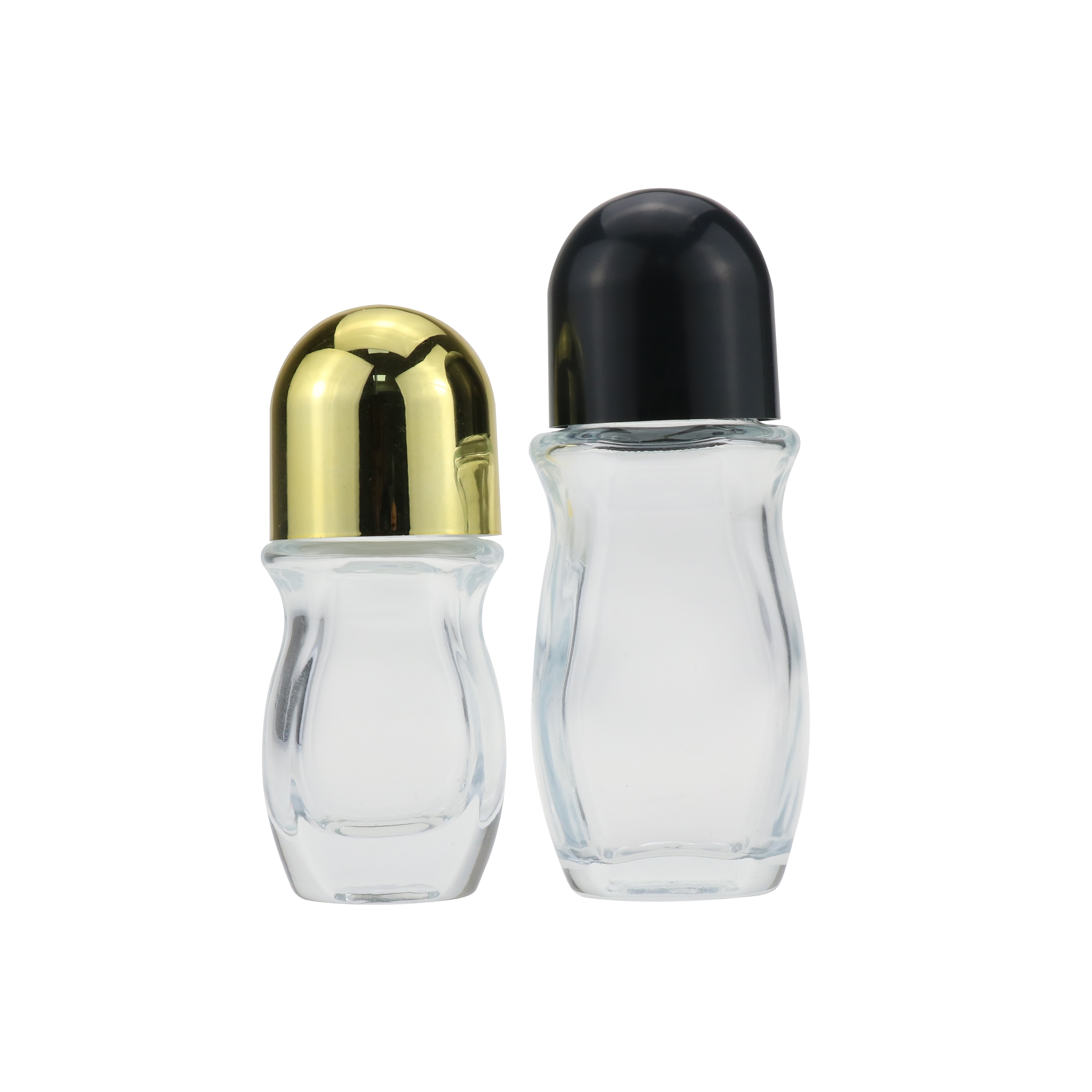 High quality 30ml 50ml roller deodorant glass bottles serum /perfume /essential oil bottle for packaging