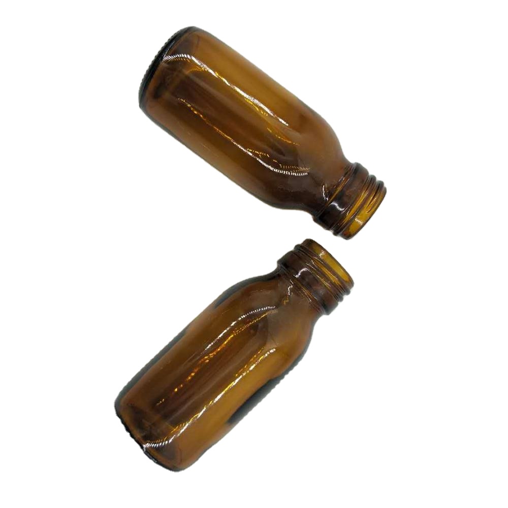 High quality 30ml amber glass bottle cough syrup bottle