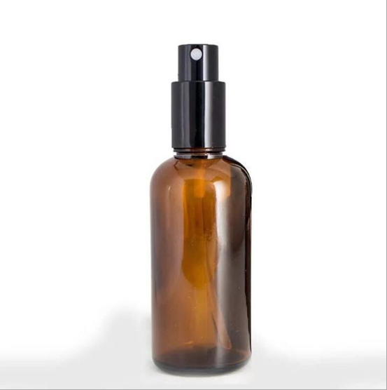 High quality 30ml clear amber glass bottle with dropper perfume spray bottle essential oil bottle