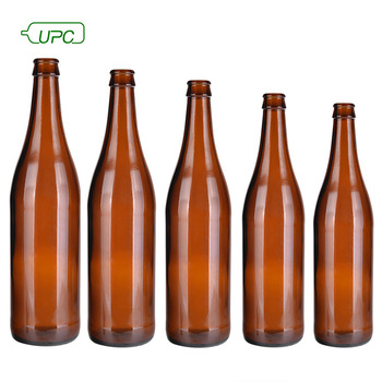 High quality 500ml amber beer bottle