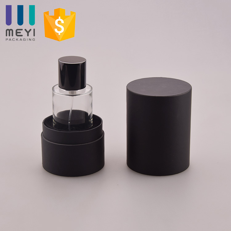 High quality 50ml perfume glass bottle with magnetic perfume cap and collar
