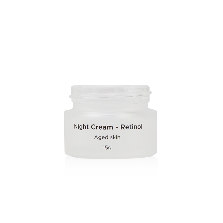 High quality 5g 10g 15g 20g 25g 30g 50g 100g large glass cosmetic jar matte custom cream jar set for sale