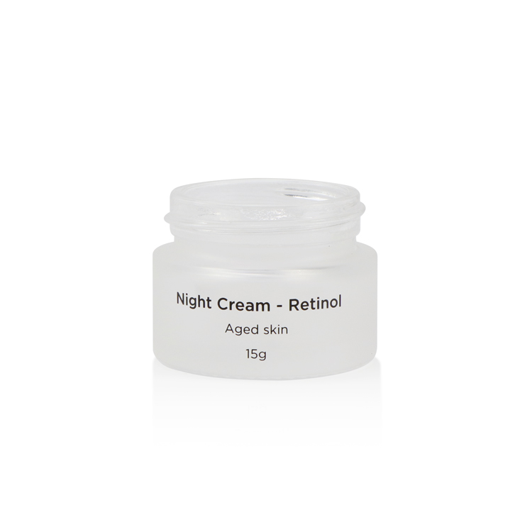 High quality 5g 10g 15g 20g 25g 30g 50g 100g large glass cosmetic jar matte custom cream jar set for sale