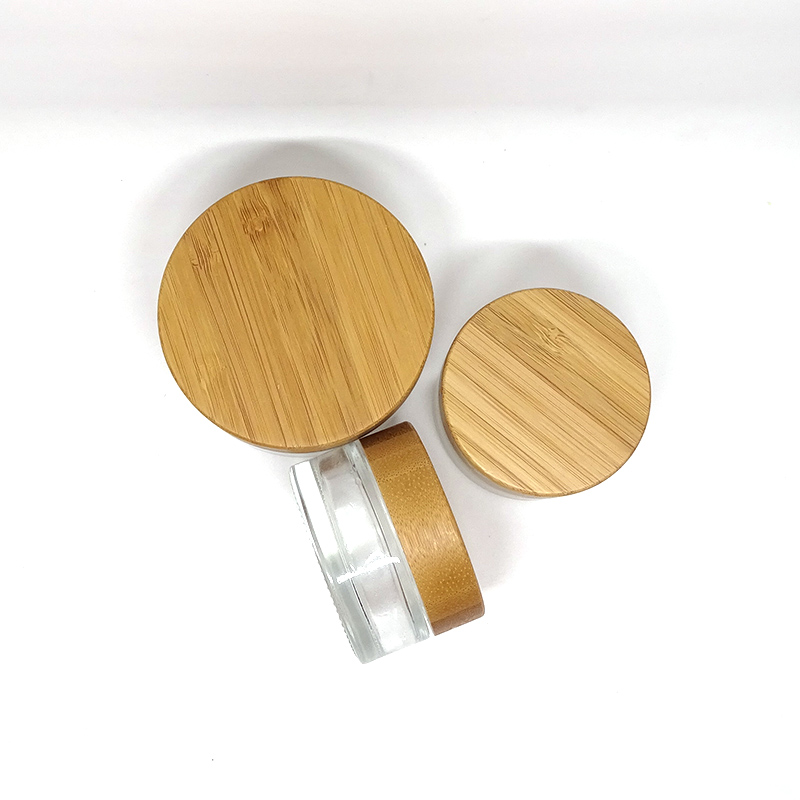 High quality 5g 30g 50g 100g 200g 500g empty cream bamboo lip balm containers