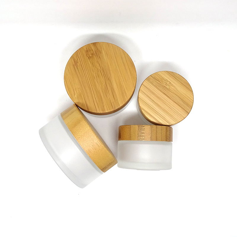High quality 5g 30g 50g 100g 200g 500g empty cream bamboo lip balm containers