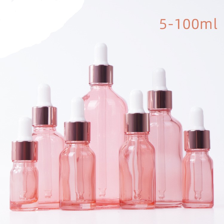 High quality 5ml/10ml/15ml/20ml/30ml/50ml/100ml luxury choose more glass essential oil bottle for cosmetics