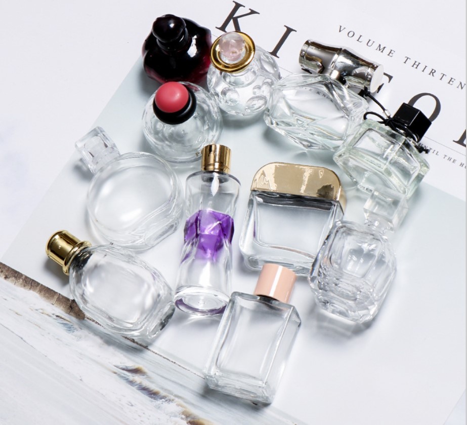 High quality 5ml 10ml Perfume glass bottle Pump lady Mini Portable Atomizer Bottle Travel Refillable Perfume Spray