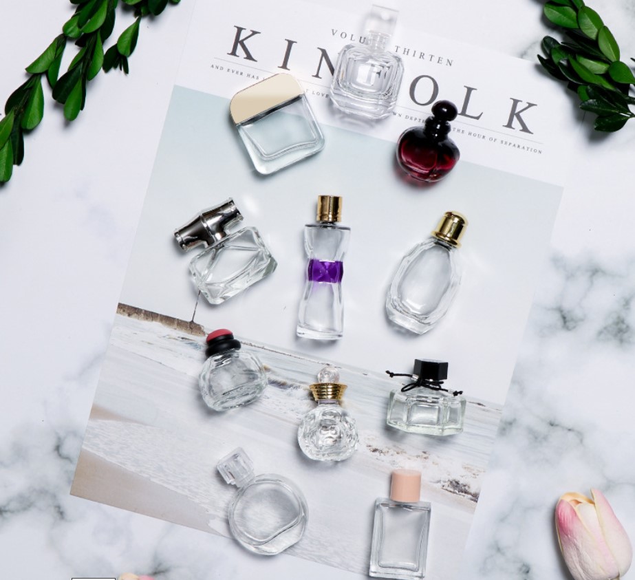 High quality 5ml 10ml Perfume glass bottle Pump lady Mini Portable Atomizer Bottle Travel Refillable Perfume Spray