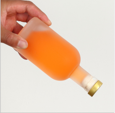 High quality 750ml Crystal Liquor Glass Bottle For Whiskey For Wine