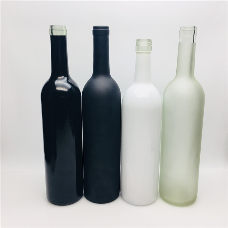 High quality 750ml glass bottle for liquor / spirit /alcohol /champagne /wine