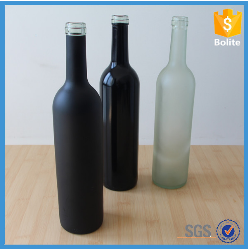 High quality 750ml glass bottle for liquor / spirit /alcohol /champagne /wine