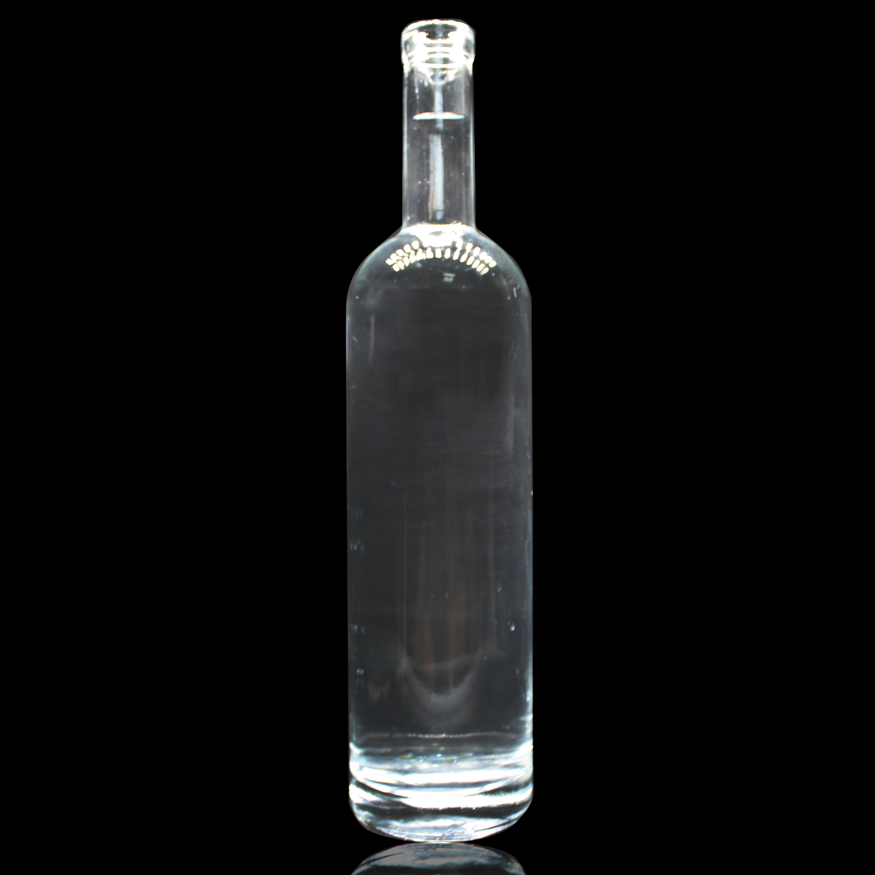 High quality 750ml glass bottle vodka bottle