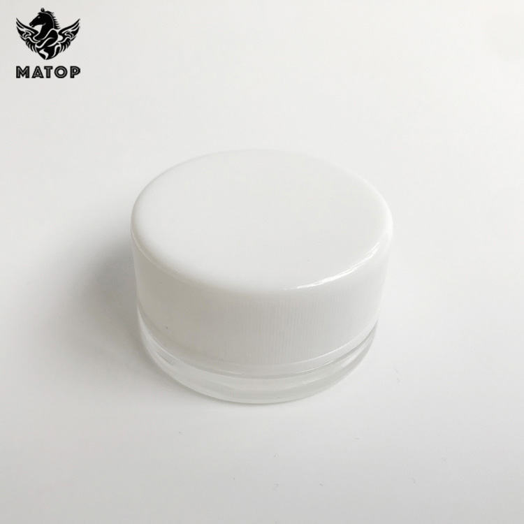 High quality 7ml child proof glass jar for CBD