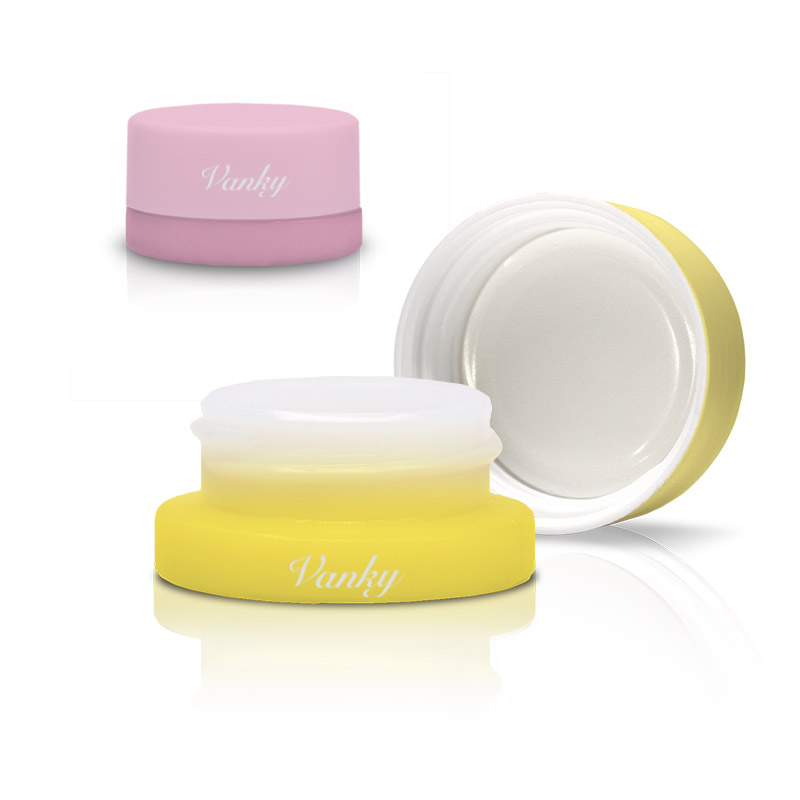 High quality 9ml white opal glass jar face cream CBD child proof jar with child resistant lid