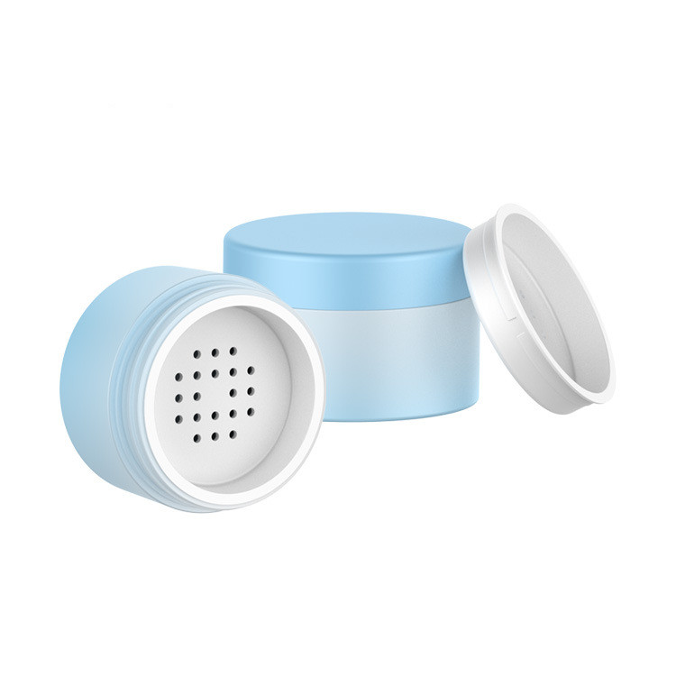 High quality ABS Loose powder box skin care Cream Jar