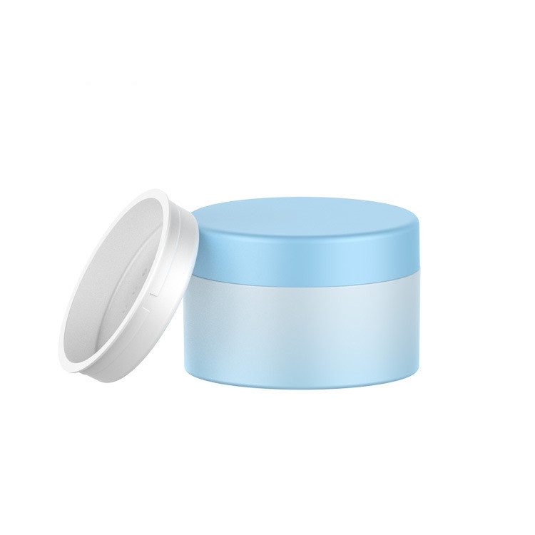High quality ABS Loose powder box skin care Cream Jar