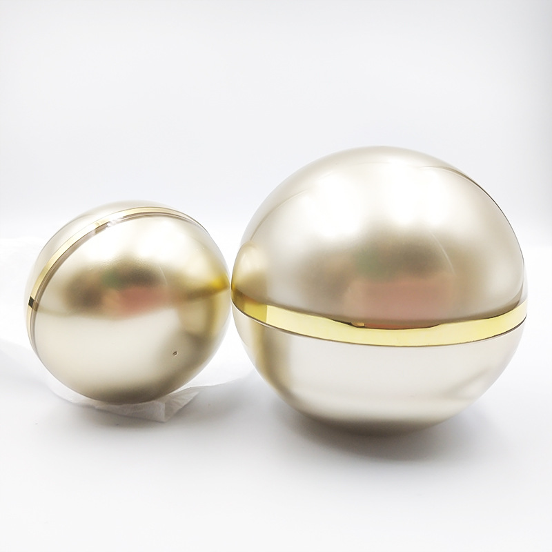 High quality Acrylic Sphere Shape 30g50g Lid Cream Jar