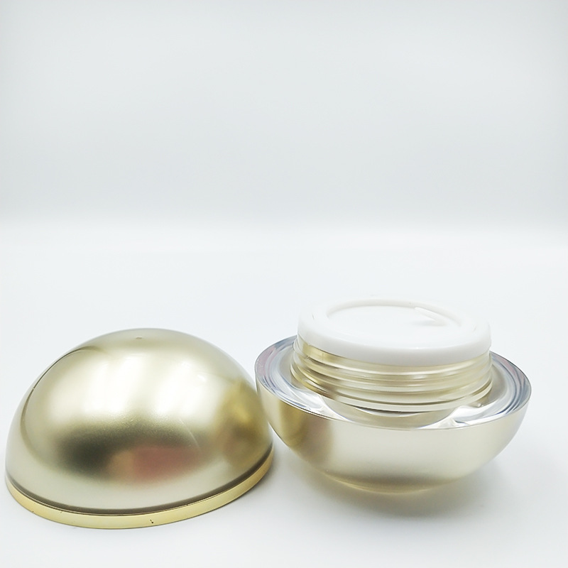 High quality Acrylic Sphere Shape 30g50g Lid Cream Jar