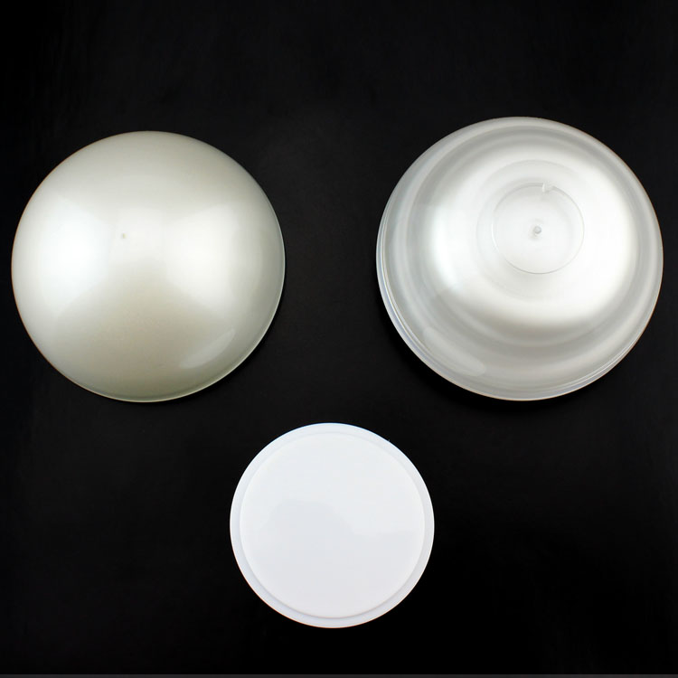 High quality Bottom Price Custom Round Acrylic Jar, Empty Green Screw Cap Jar 5g 10g 30g 50g 100g