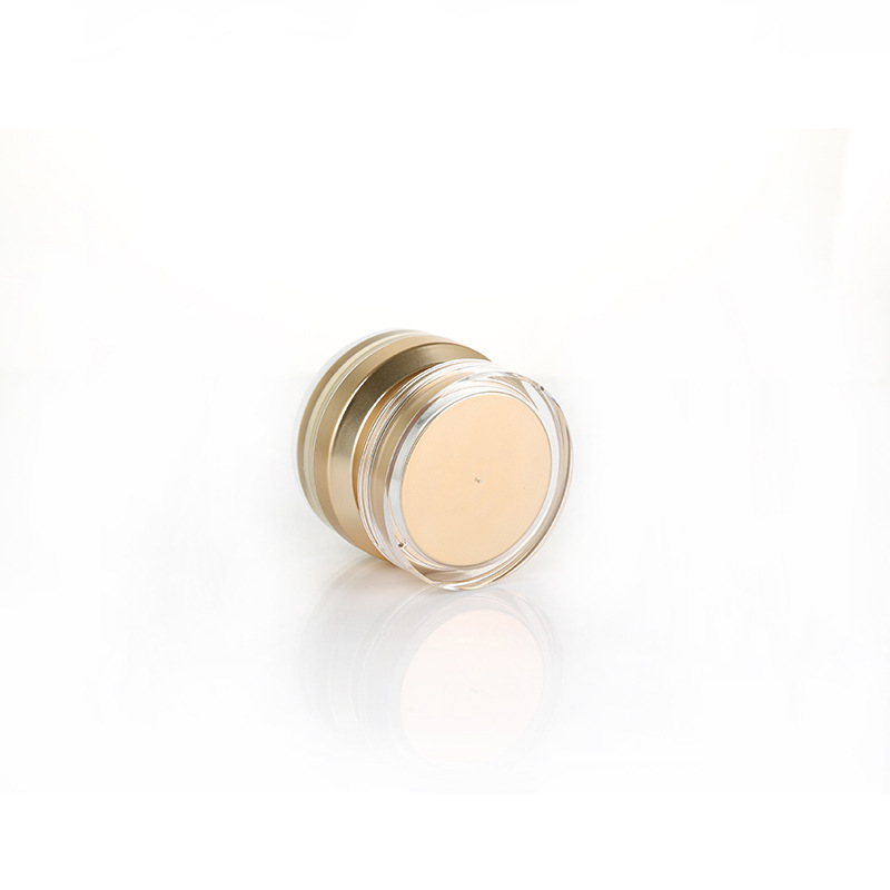 High quality Golden 30g Acrylic Empty Clean Cream Jar Cosmetic Container