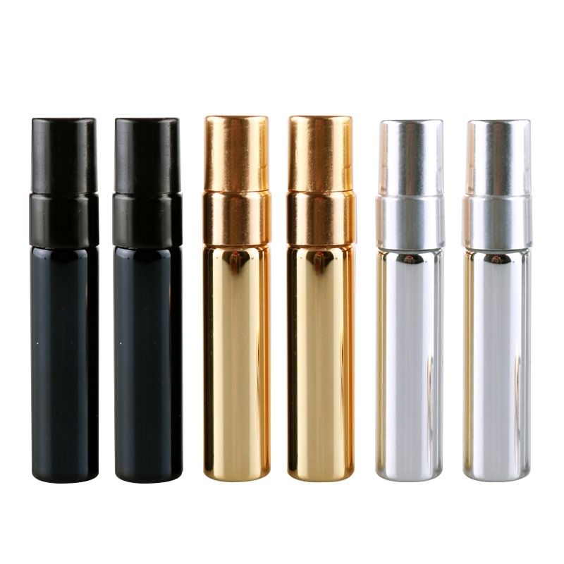 High quality Mini travel empty portable 5ml 10ml small glass perfume sprayer bottle