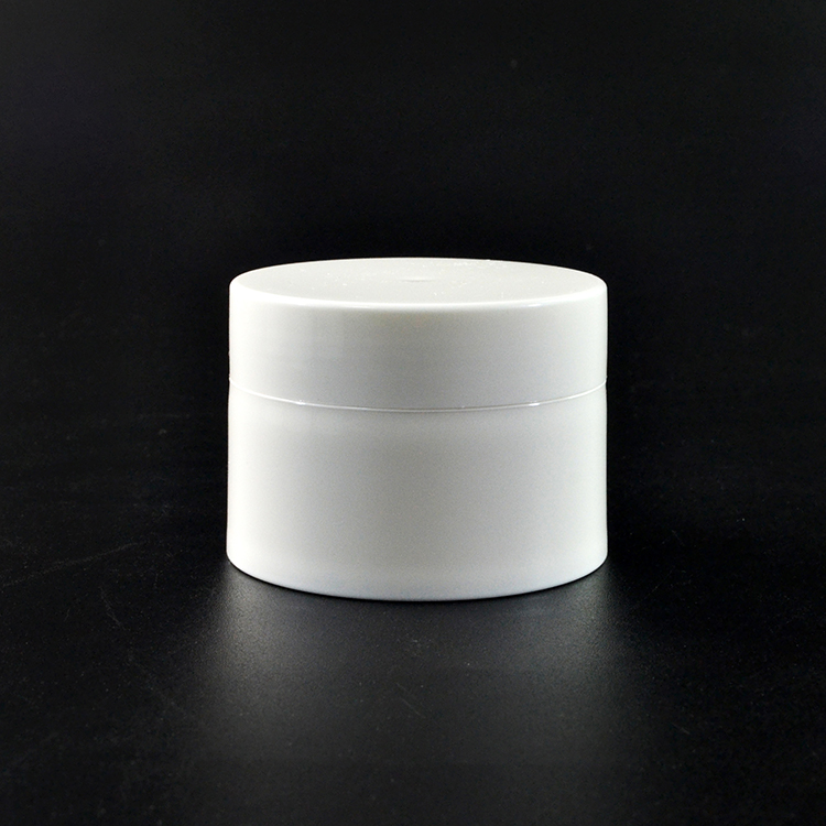 High quality PP plastic cosmetic containers 30g 50g 100g 120g white cosmetic cream packaging jar