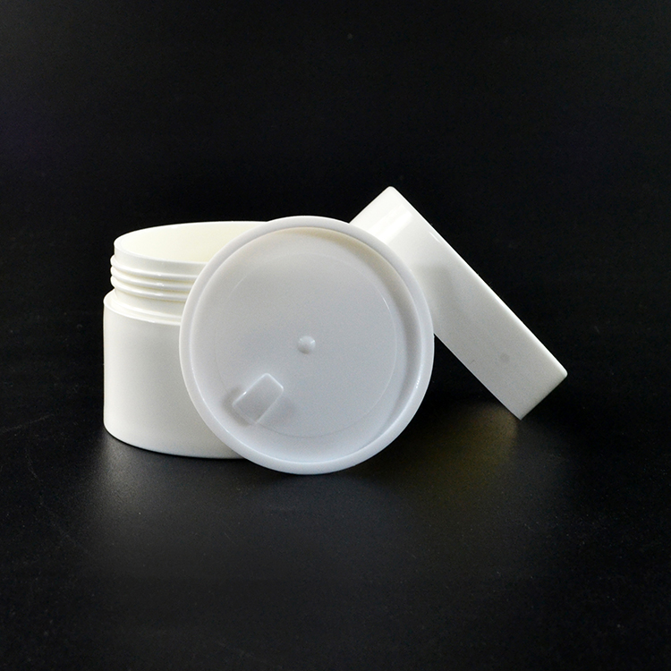 High quality PP plastic cosmetic containers 30g 50g 100g 120g white cosmetic cream packaging jar