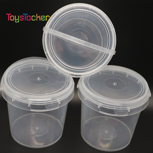 High quality Slime Jars Clear Making Storage Slime container1000ML 500ML