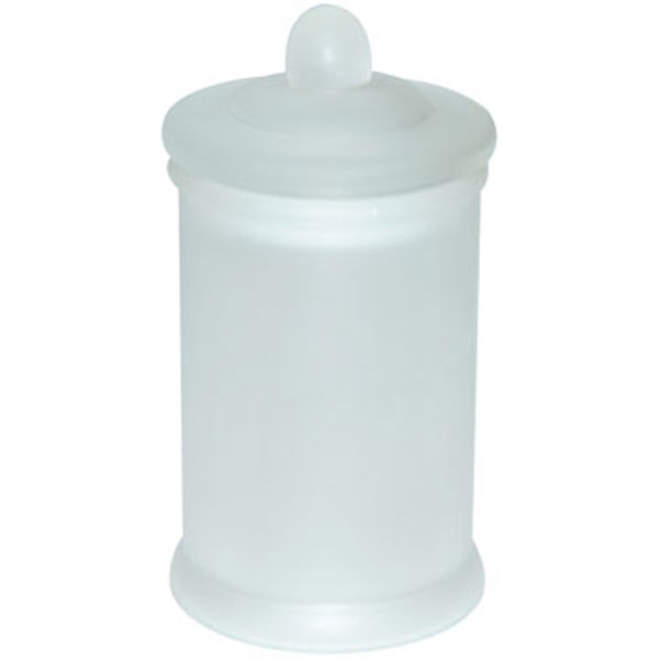 High quality Sublimation sandy transparent Glass Seal Pot