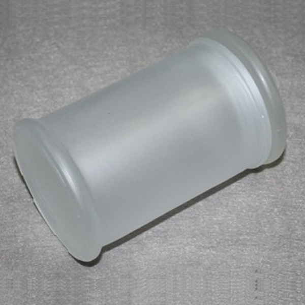 High quality Sublimation sandy transparent Glass Seal Pot
